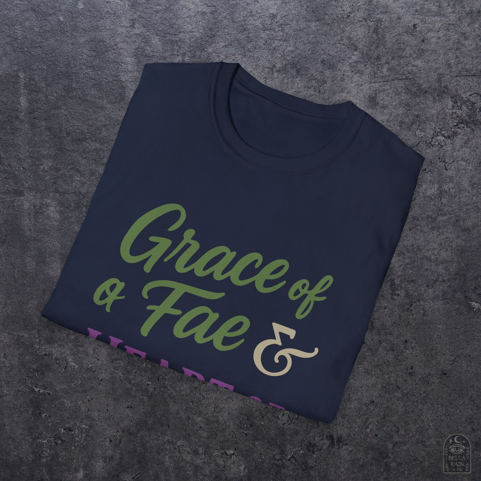 Grace of Fae Heart of Witch Unisex Softstyle T-Shirt