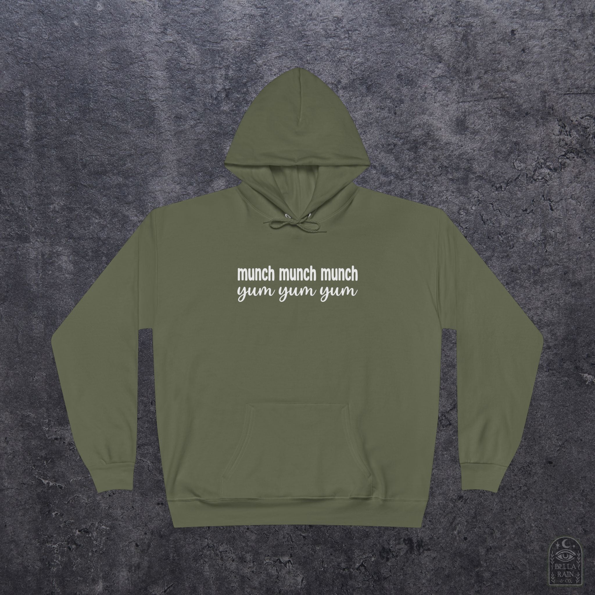 munch munch munch yum yum yum Pullover