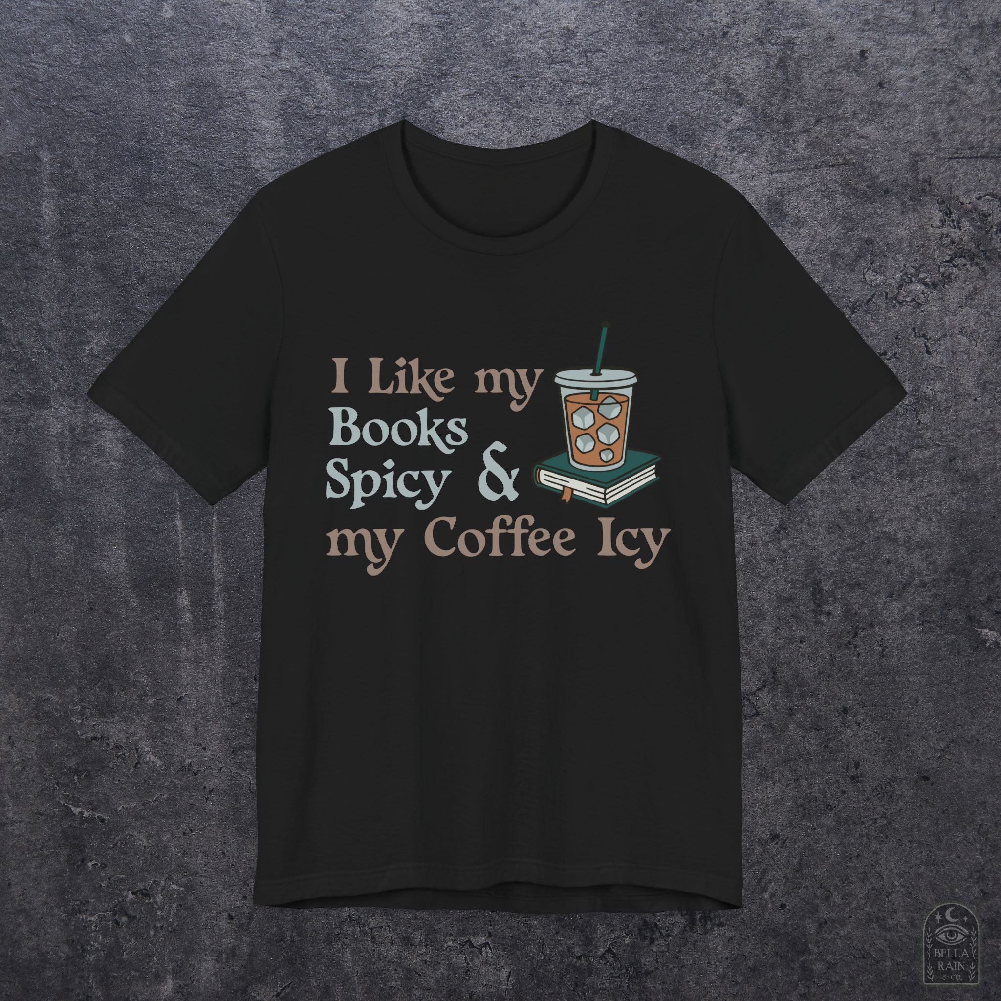 Books Spicy & Coffee Icy PREMIUM T-Shirt
