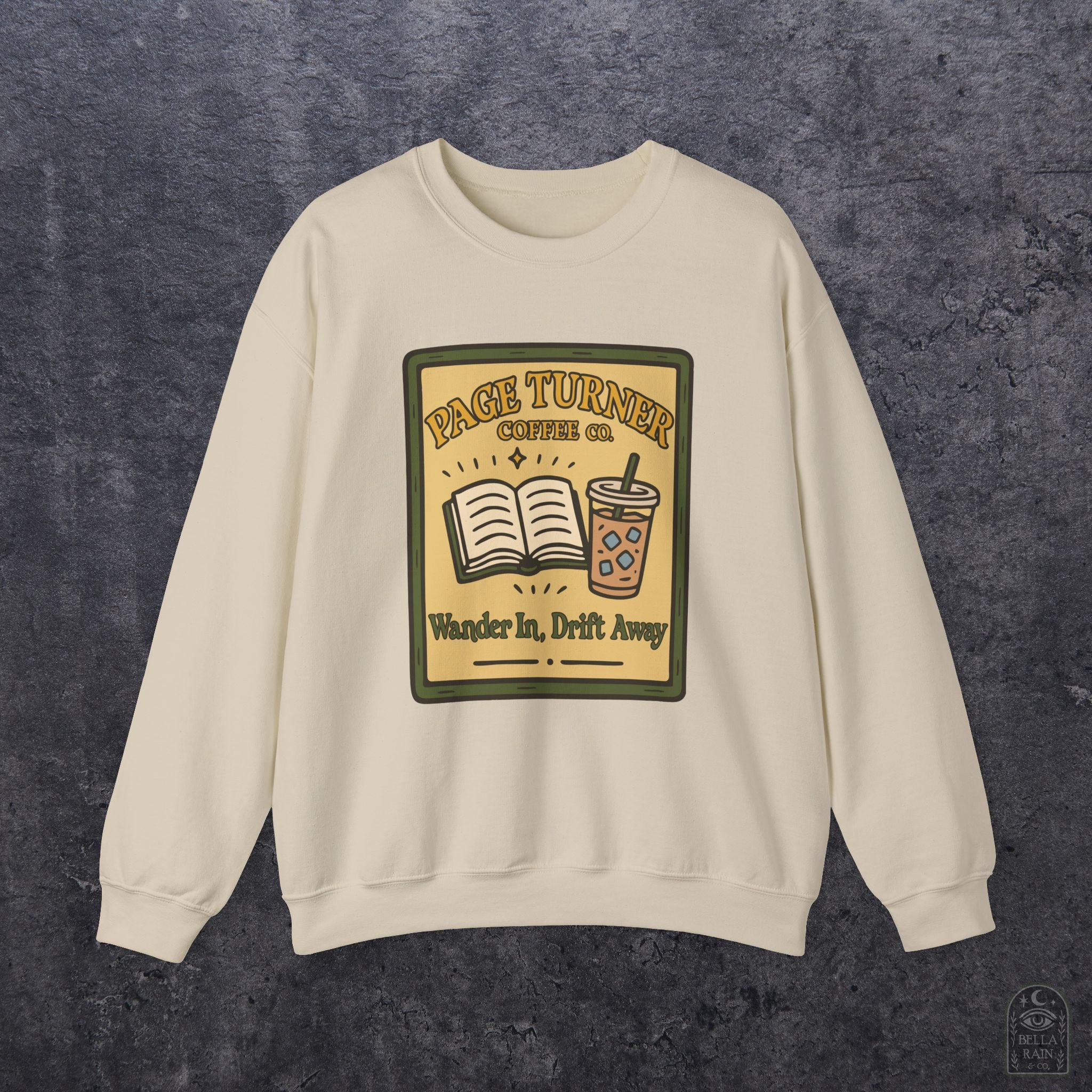 Page Turner  Crewneck Sweatshirt
