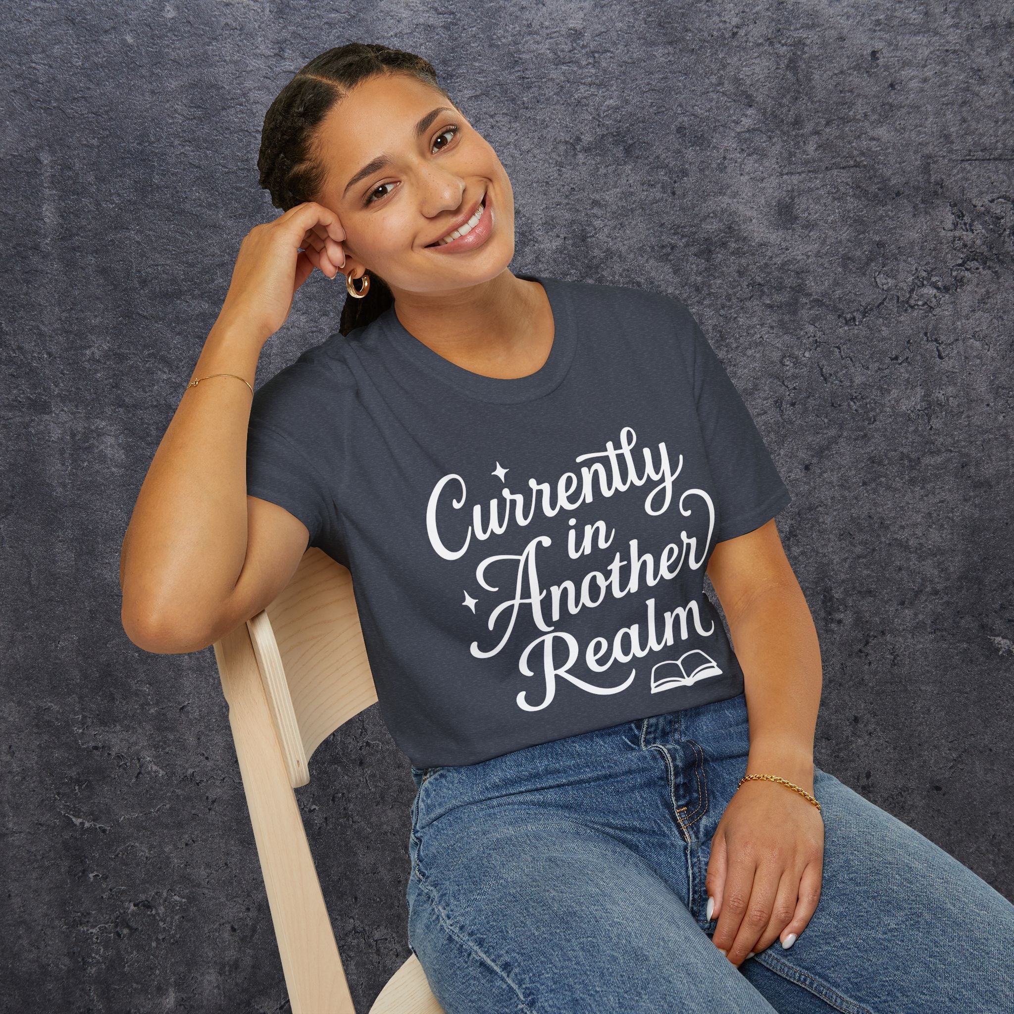 Currently In Another Realm Unisex Softstyle T-Shirt
