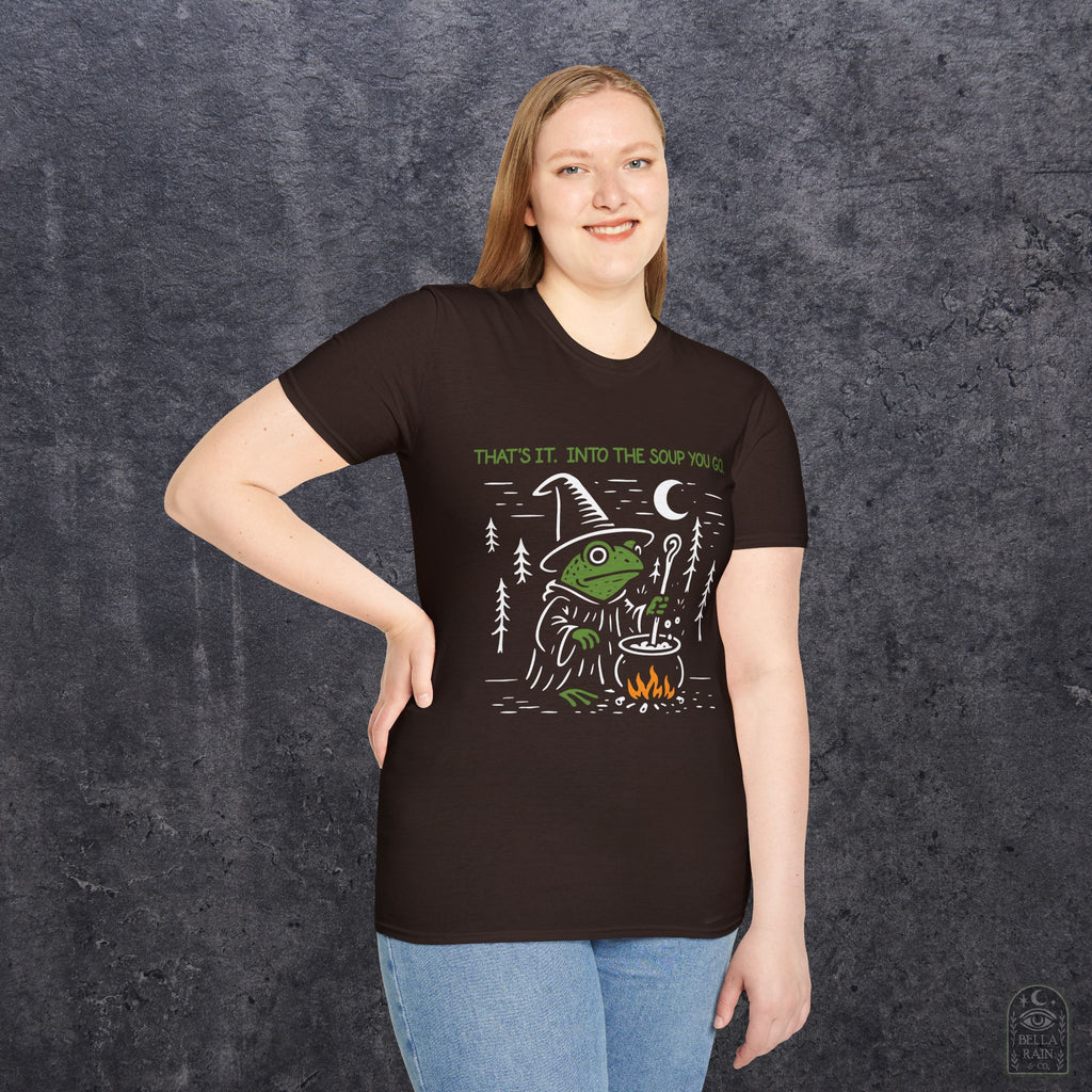 Into the Soup You Go Unisex Softstyle T-Shirt