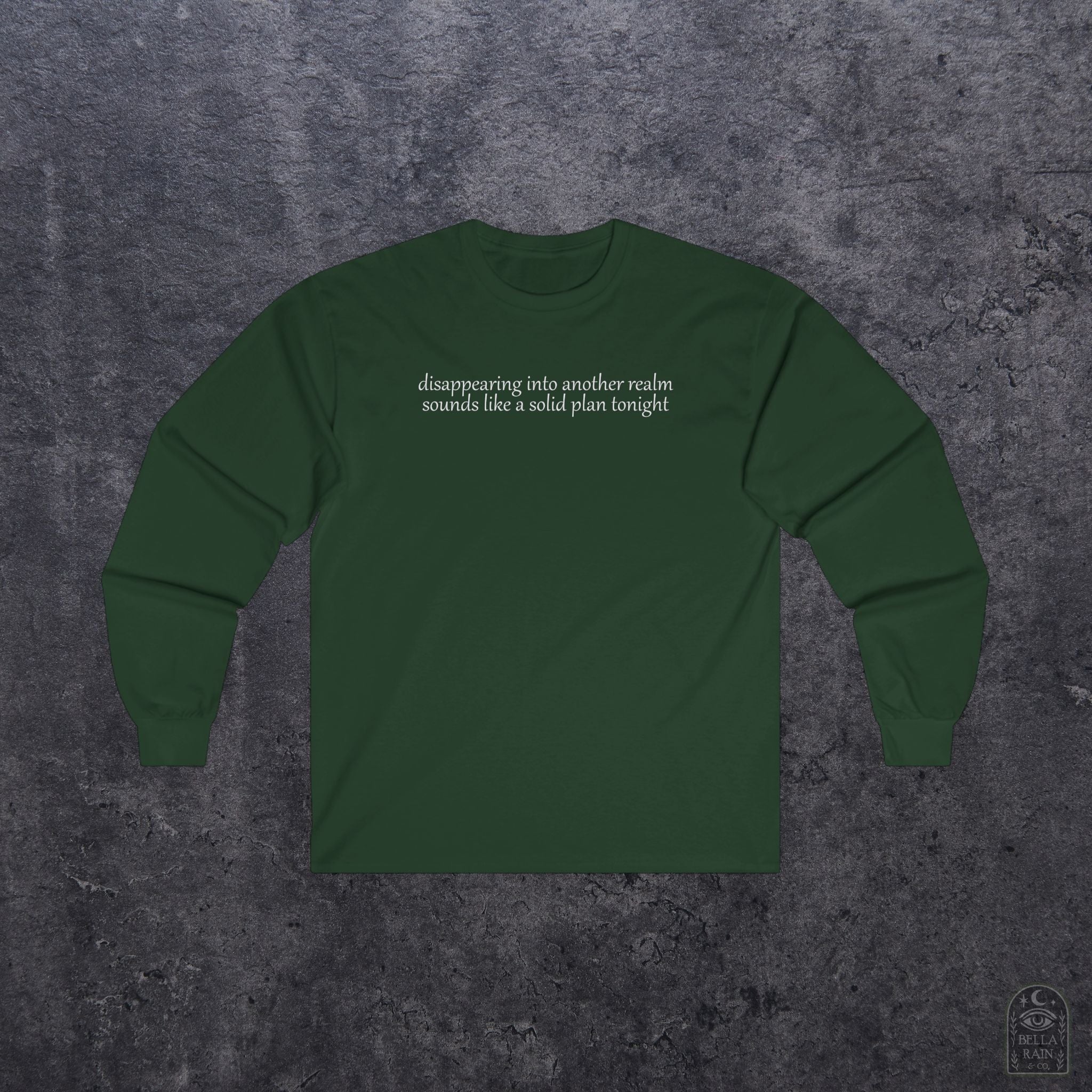 Disappearing into another realm Long Sleeve Tee