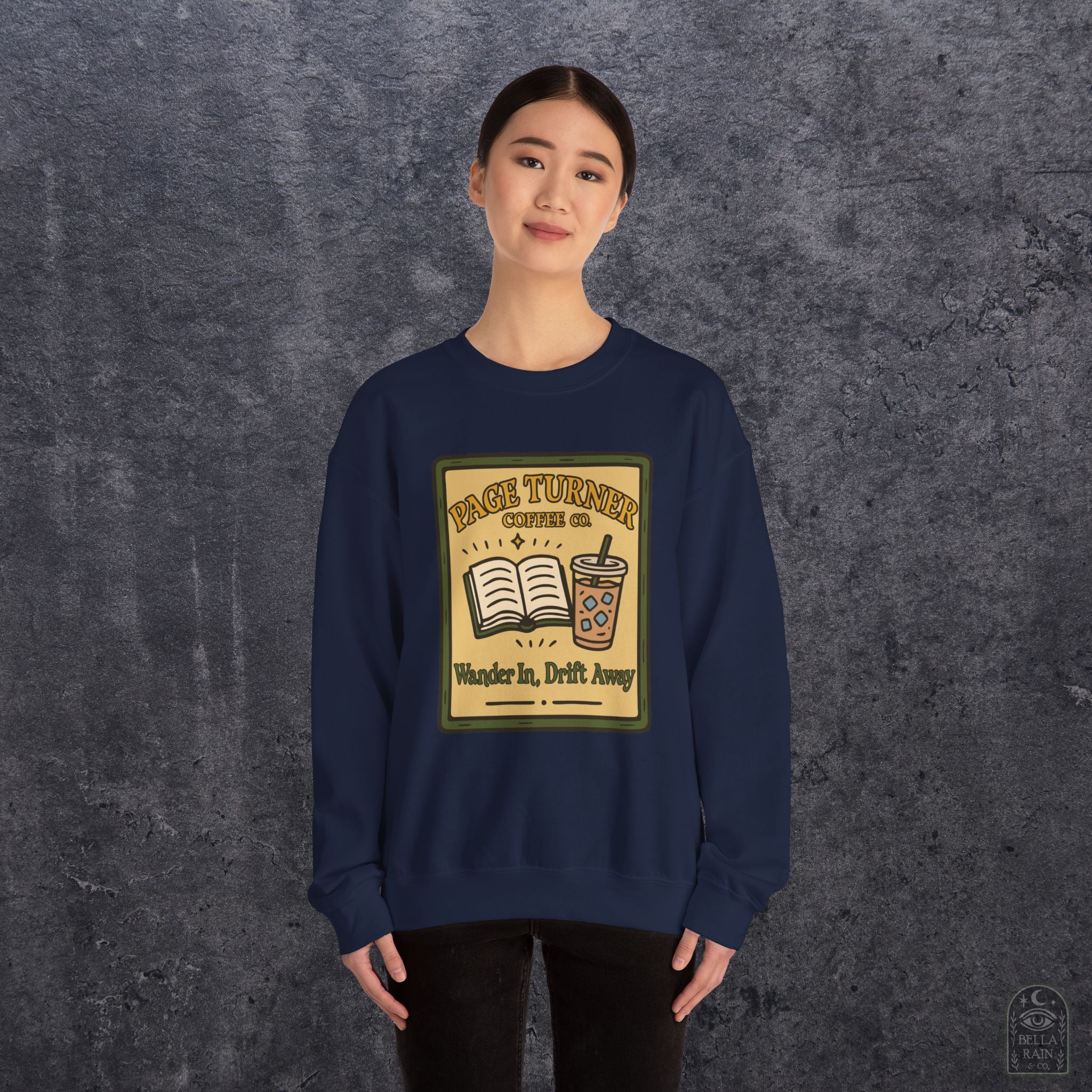 Page Turner  Crewneck Sweatshirt