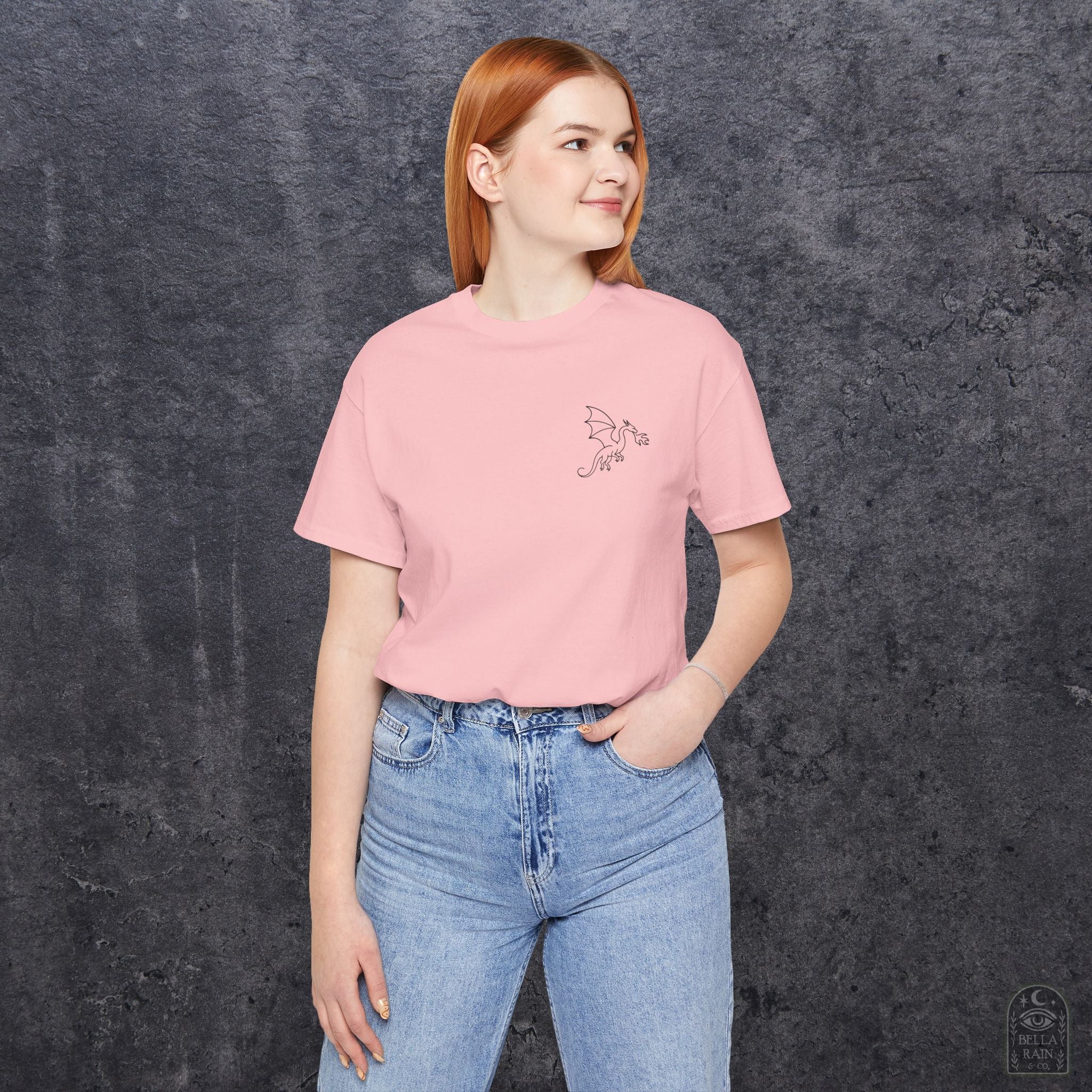 Dragon Pocket Design PREMIUM T-Shirt