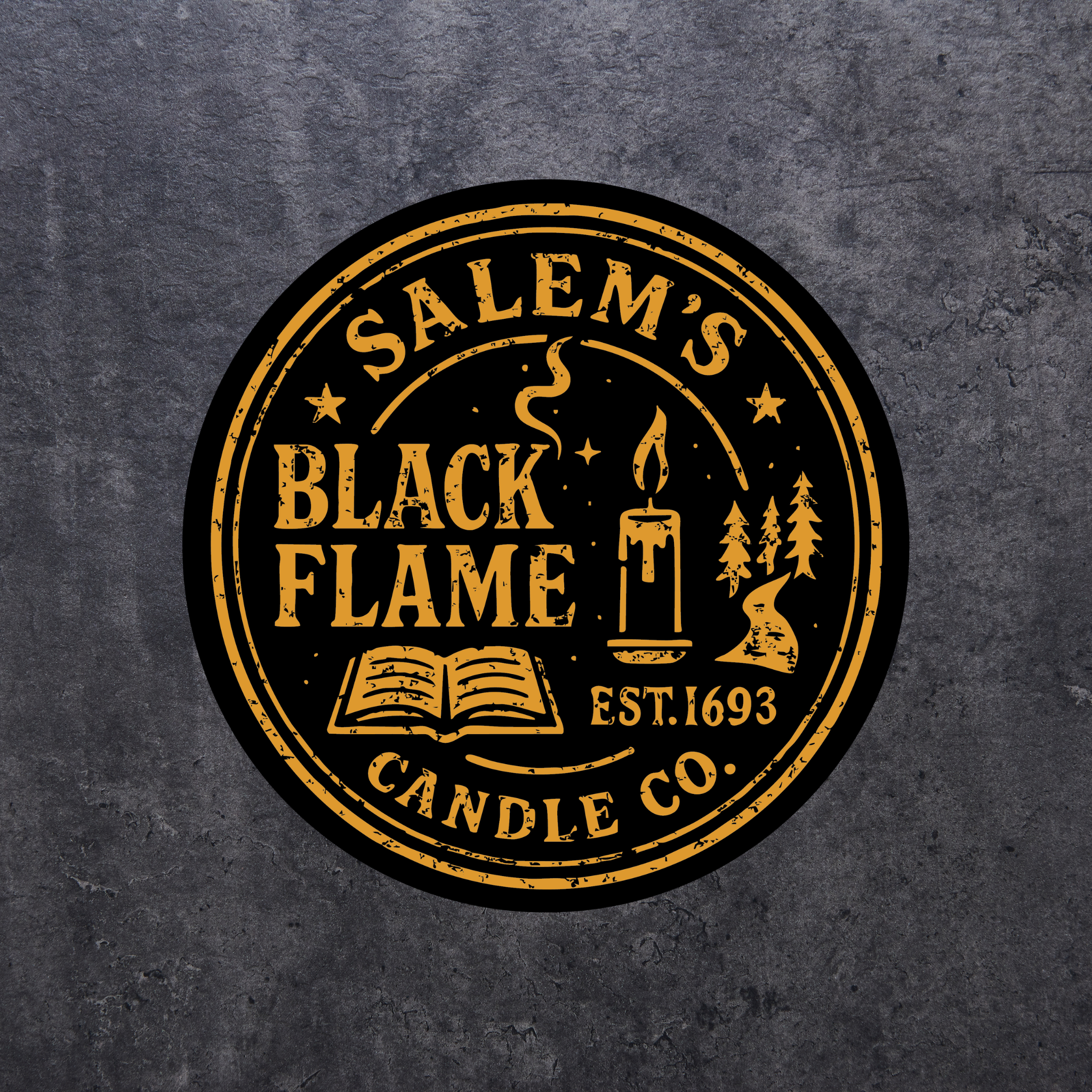 Salem's Candle Co. Sticker