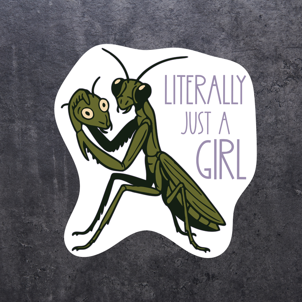 Literally just a Girl Sticker